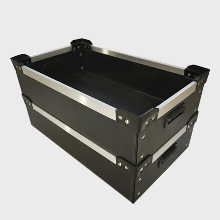 铝合金骨架型中空板周转箱